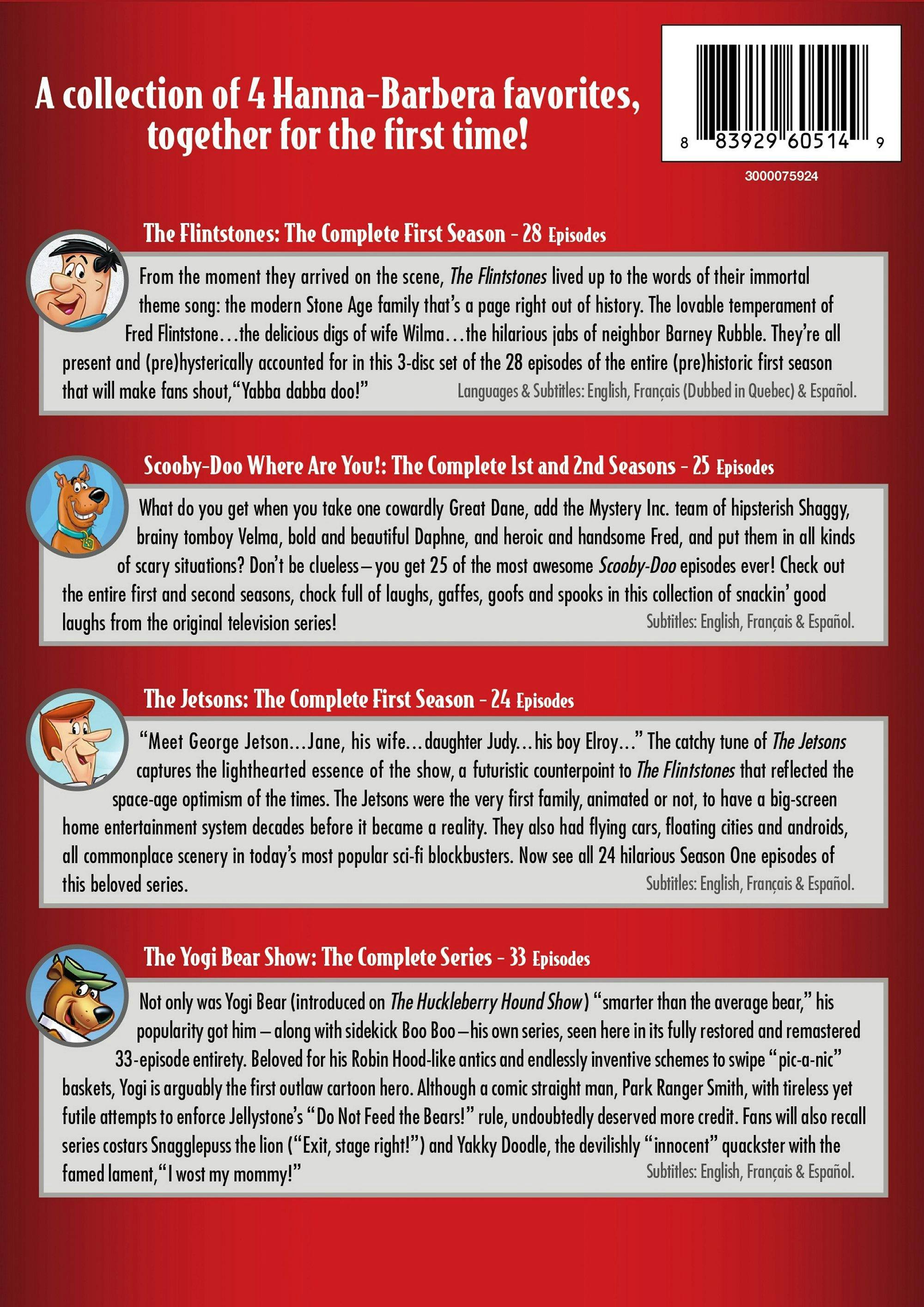 Angle. Hanna Barbera Diamond Collection (Box Set) [DVD].