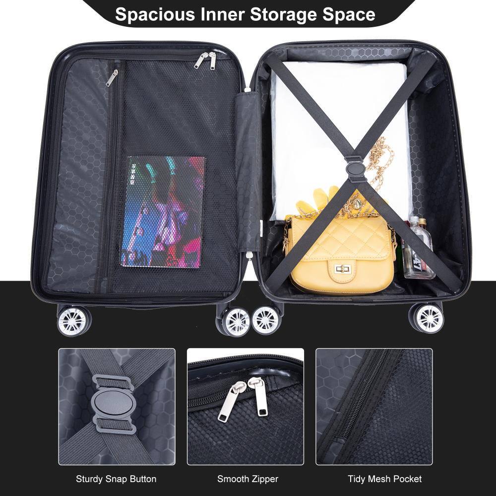 Spacious Inner Storage Space

Sturdy Snap Button

Smooth Zipper

Tidy Mesh Pocket
