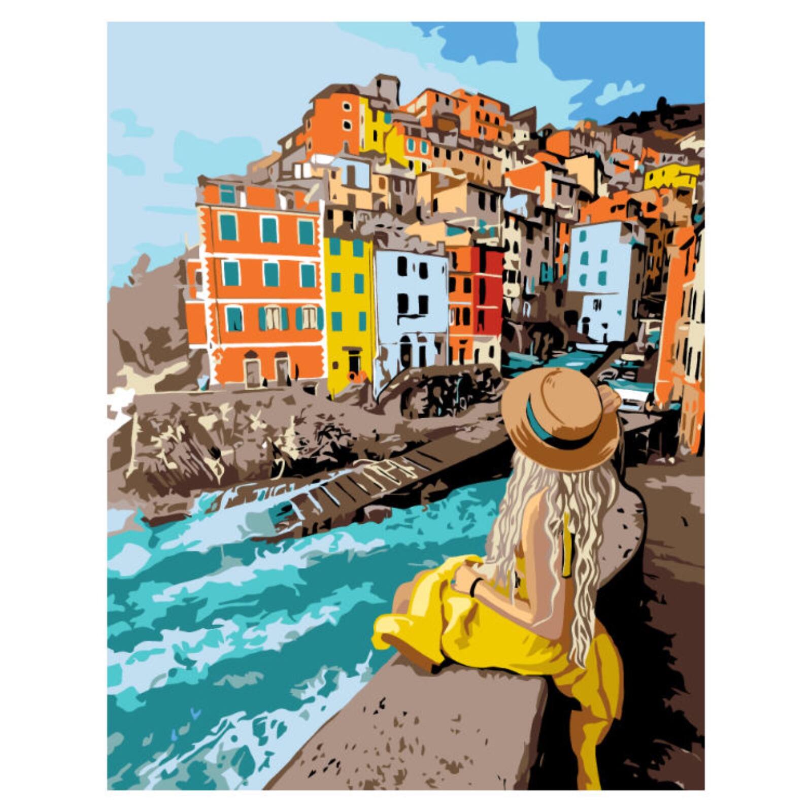 Angle. Artwille - Artwille Paint By Number Kit National Park. Italy.