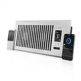AC Infinity - Plug-in Smart Register Fan with Adaptive Control, 4 in. x 10 in. - White
