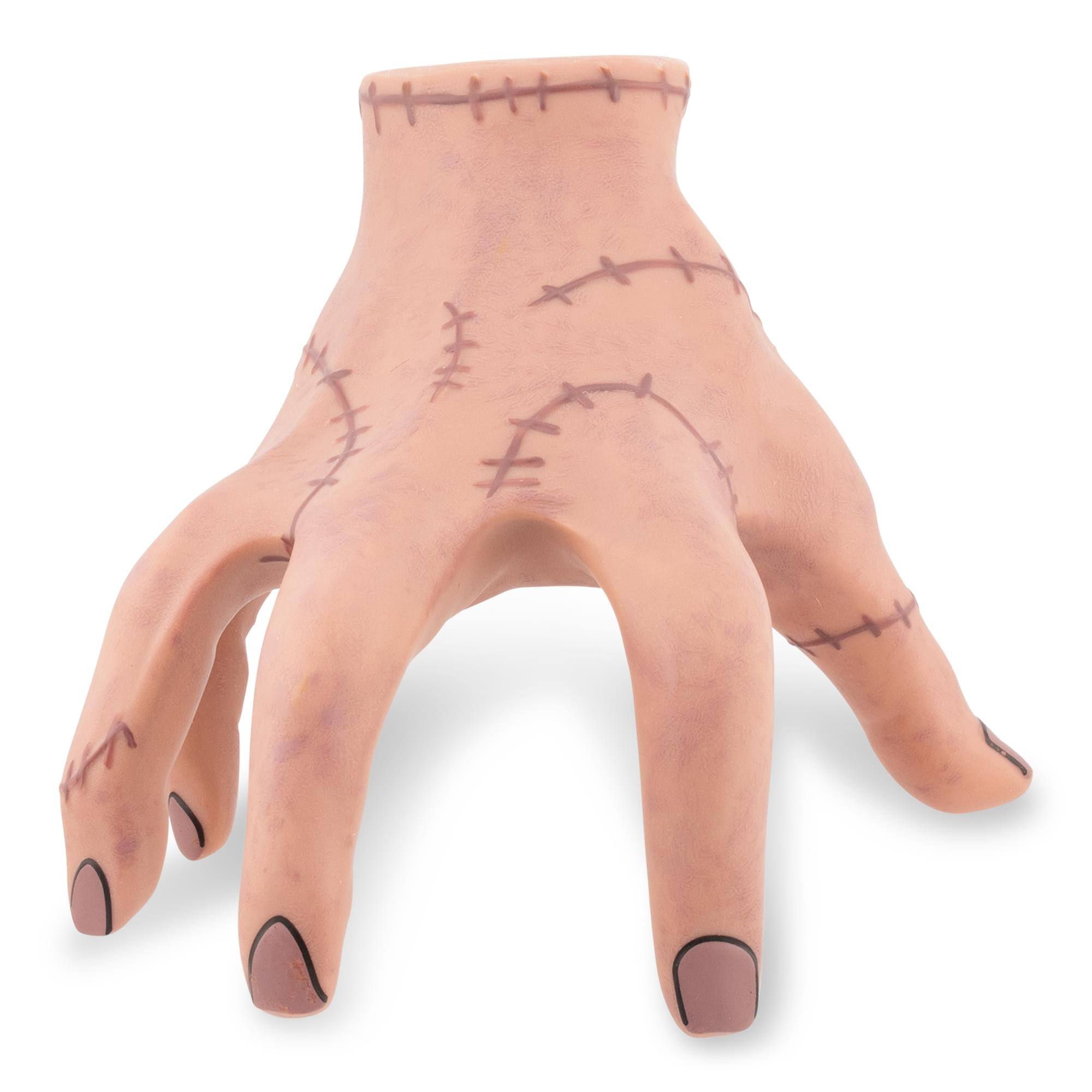 Front. Surreal Entertainment - Addams Family Wednesday Thing 6-Inch PVC Figural Mood Light - White.