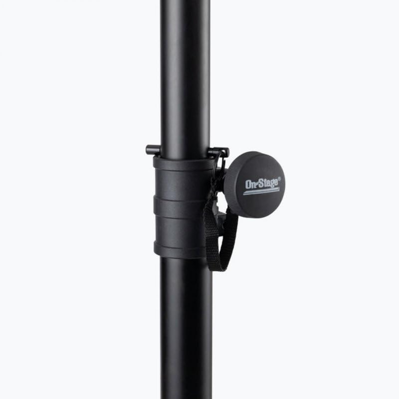 Alt View 9. On Stage Stands - On-Stage SS7762B Speaker Stand With Adjustable Leg,Black - Black.