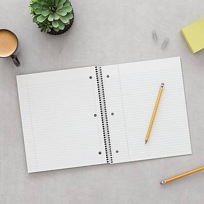 Alt View 4. Staples - Premium 5-Subject Notebook, 8.5" x 11", College Ruled, 200 Sheets - Brown.