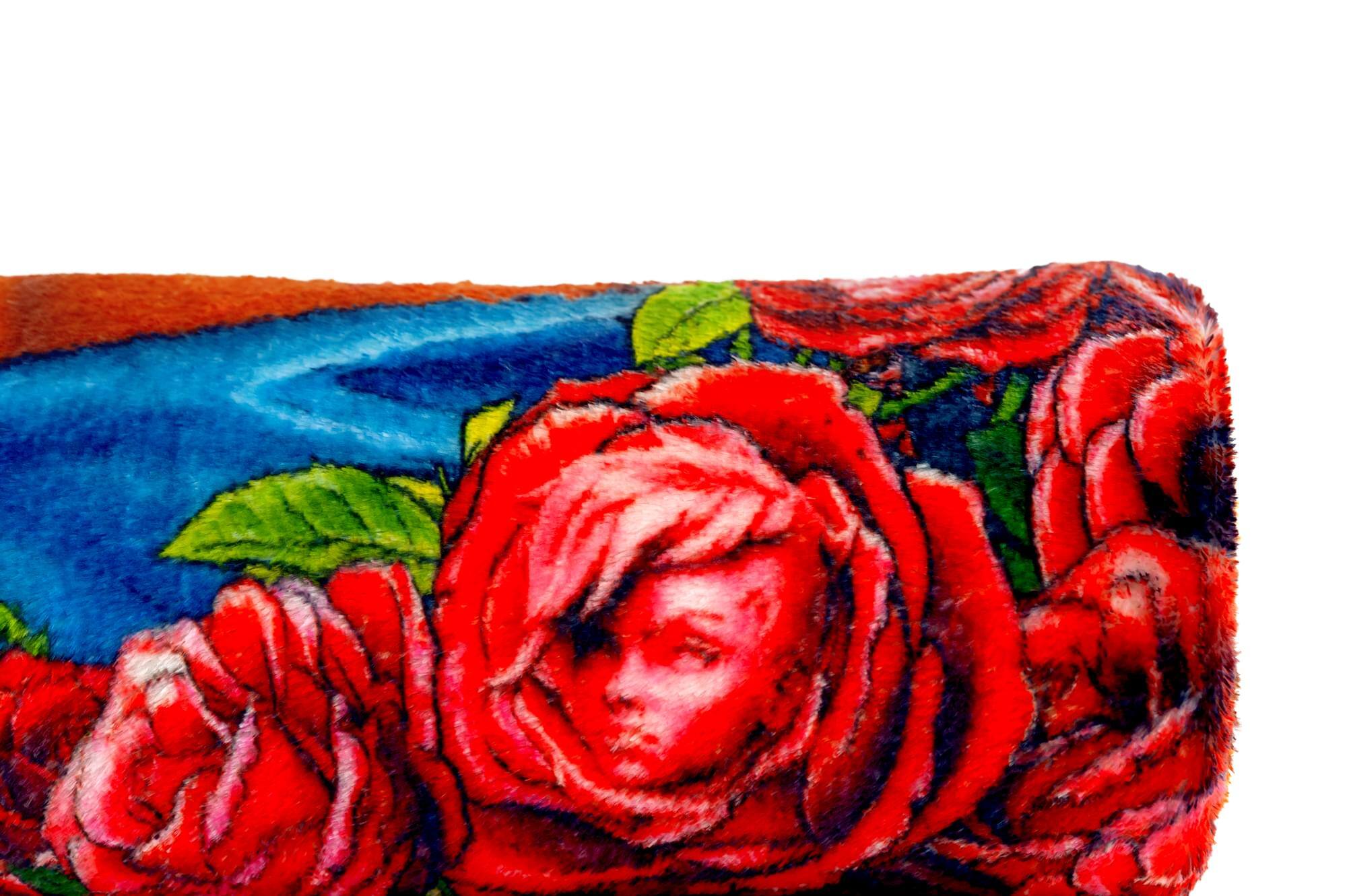 Alt View 10. Just Funky - Borderlands 3 Psycho Bandit Cover Art Fleece Throw Blanket | 60 x 45 Inches - Blue.