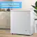 Compact Chest Freezer Perfect to be placed in any corner.