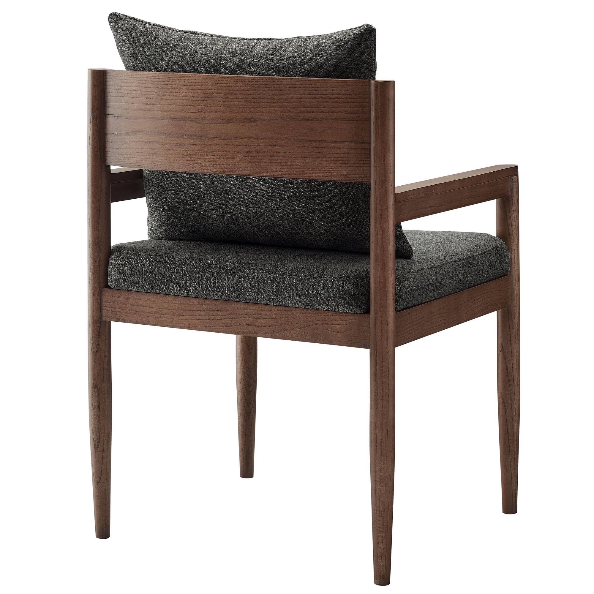 Alt View 1. Modway - Remington Wood Dining Armchair by Modway - Gray.