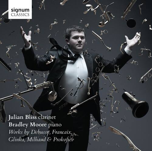Debussy / Francaix / Glinka / Milhaud - Works for Clarinet & Piano   - COMPACT DISCS [CD] price history on PriceWatchPro