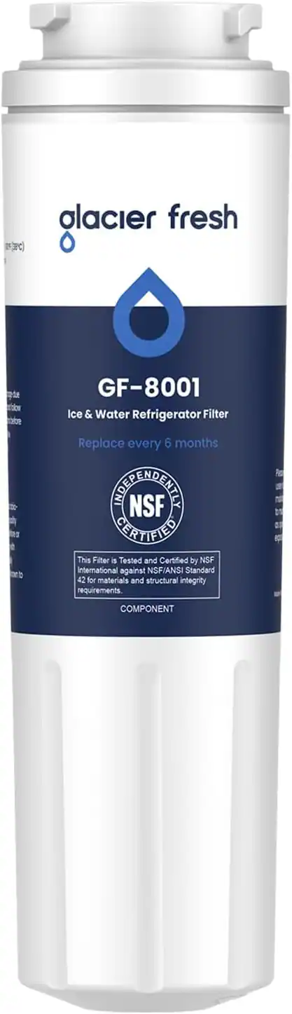 Whirlpool Shell GLACIER FRESH UKF8001 Compatible with Whirlpool Refrigerator Water ...