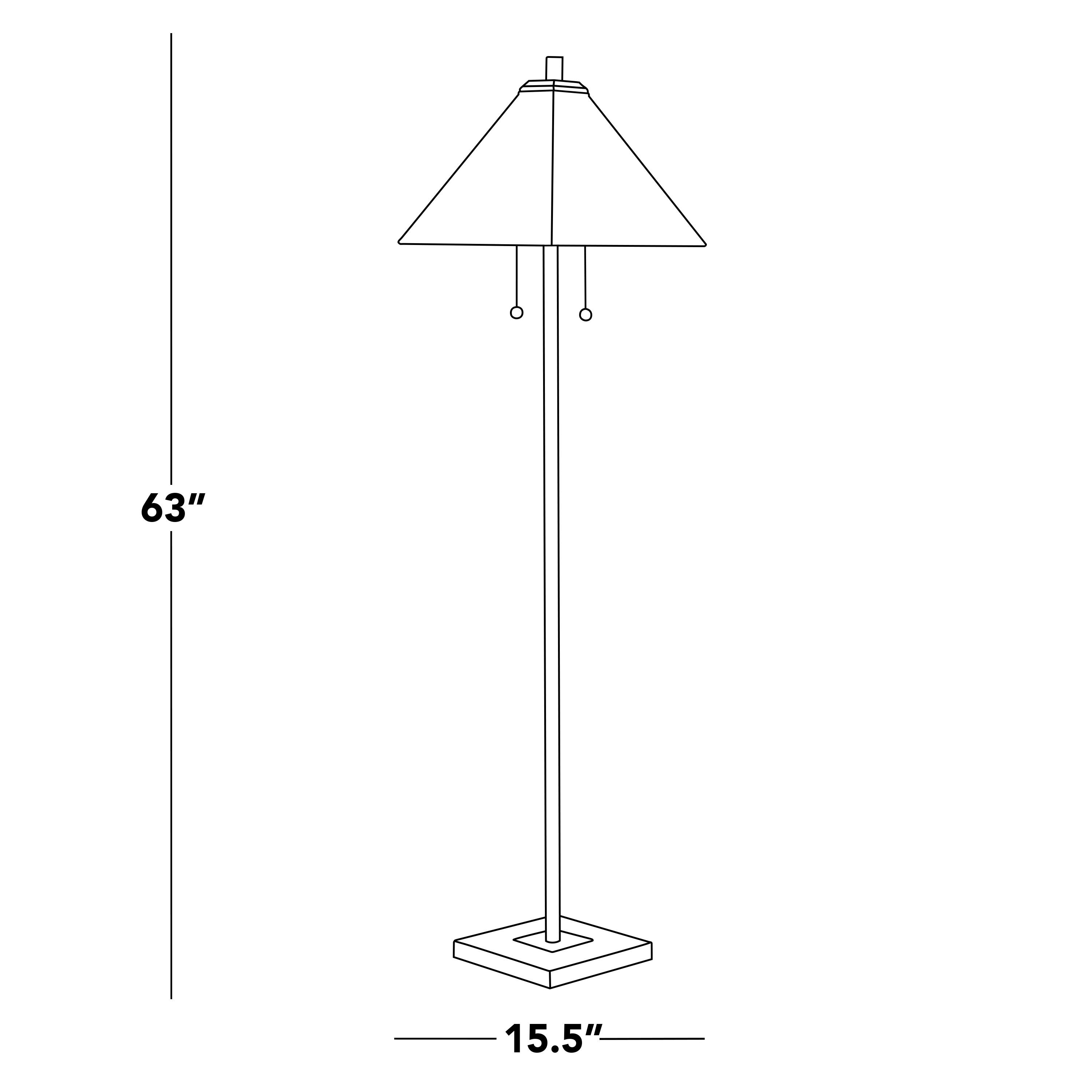 63" 15.5"