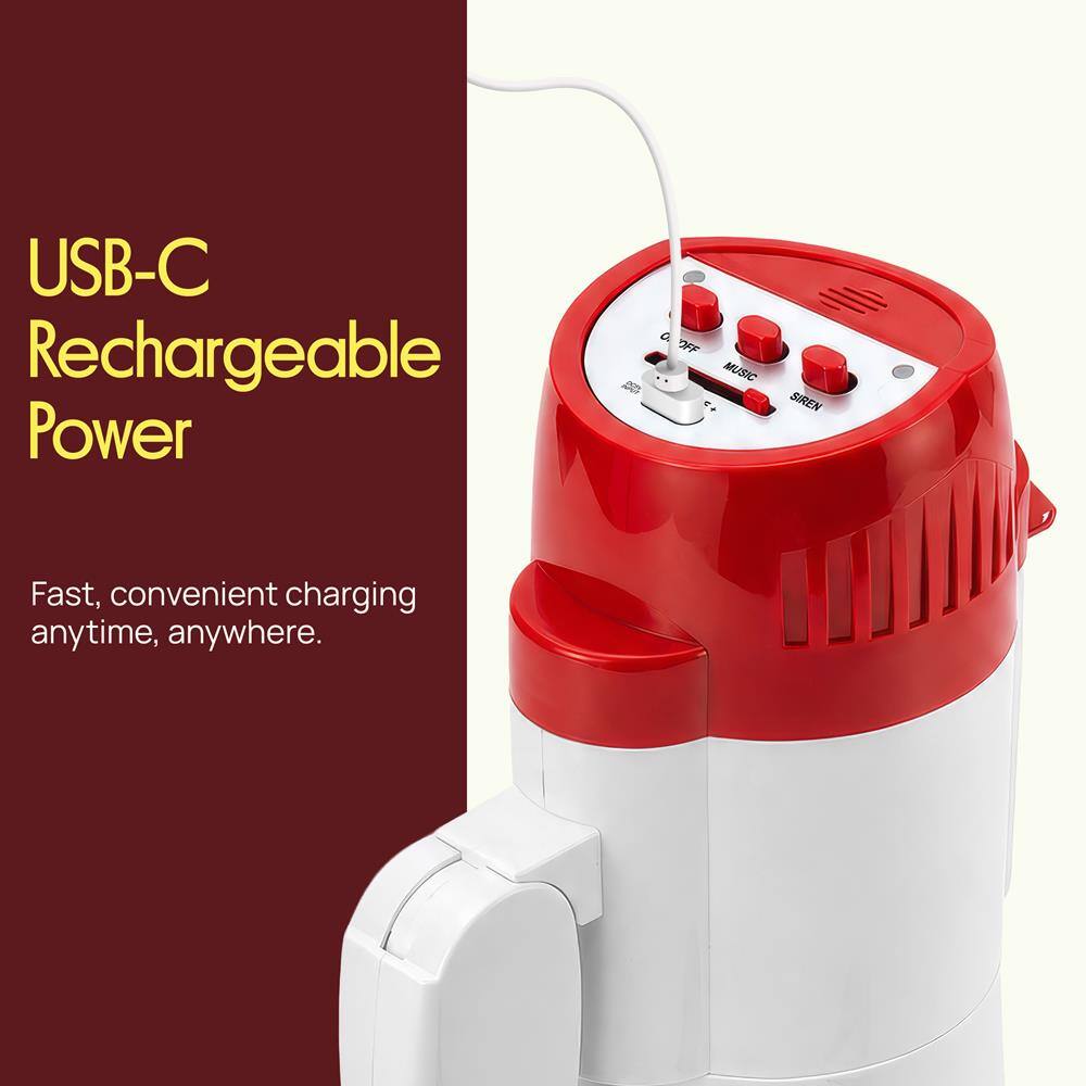USB-C Rechargeable Power  
Fast, convenient charging anytime, anywhere.