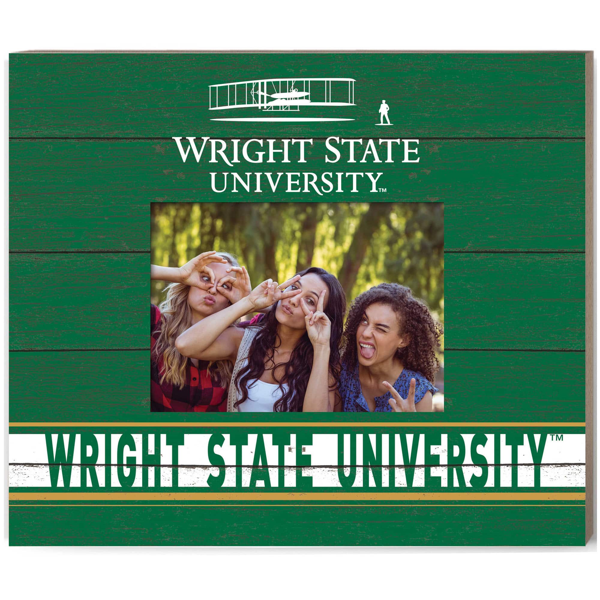 Jardine - Wright State Raiders 11'' x 13'' Team Spirit Scholastic Picture Frame - Green price history on PriceWatchPro