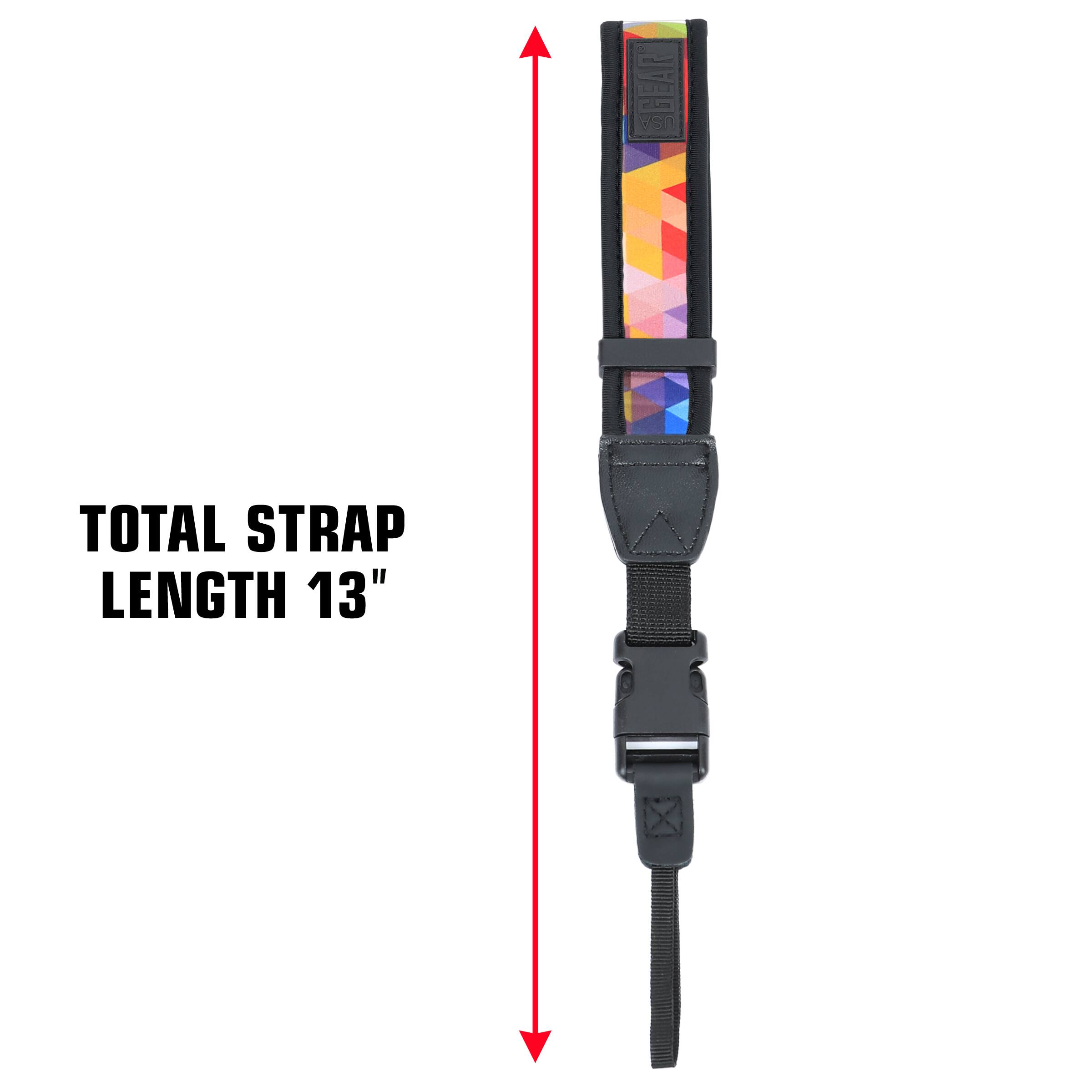 TOTAL STRAP LENGTH 13"