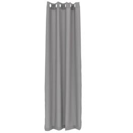 Sunnydaze - Simple Outdoor Curtain Panel - 52 in x 84 in - Gray