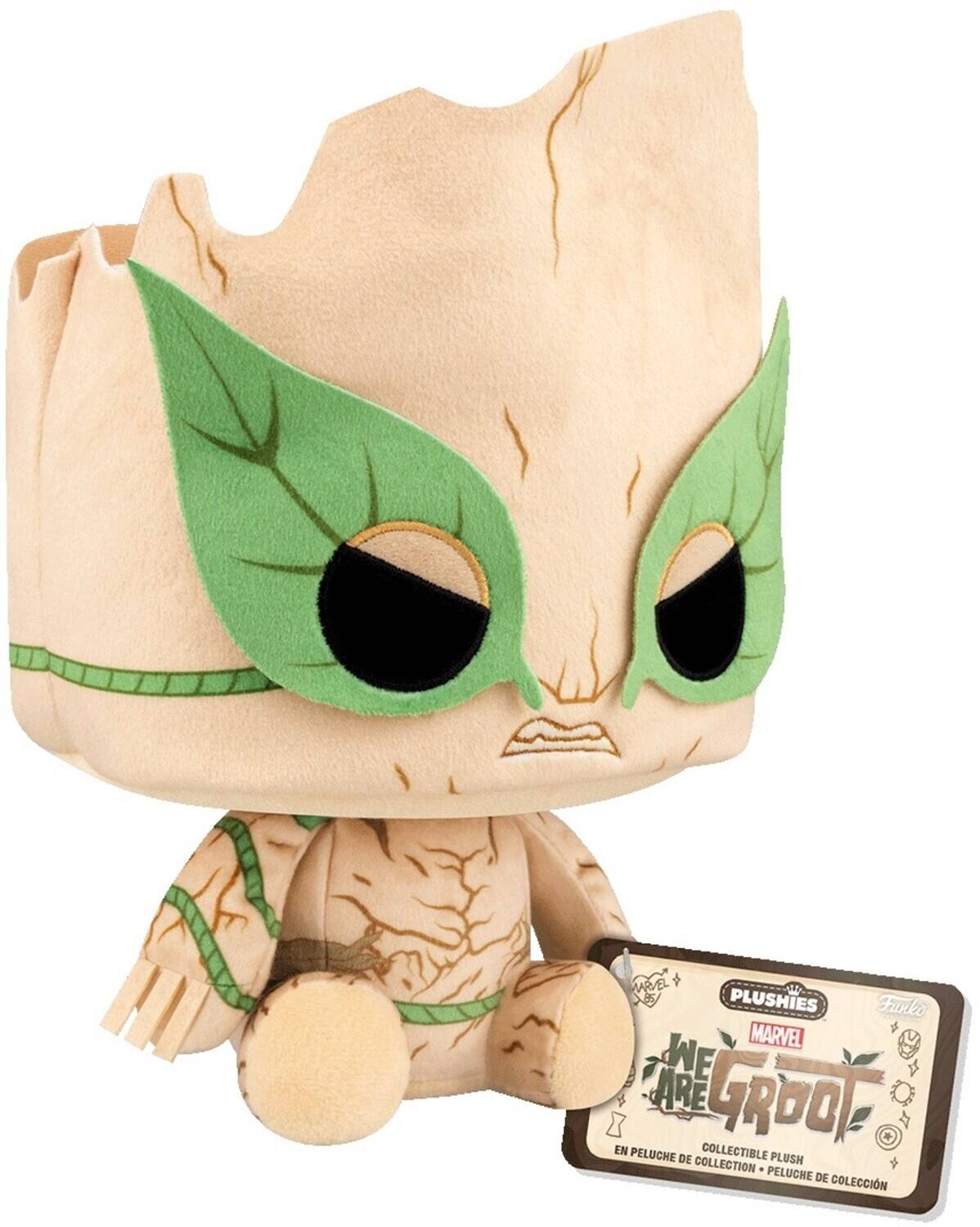 MARVEL  X PLUSHIES Furko + MARVEL WE ARE GROOT 8 EN PELUCHE DE COLLECTION PLUSH PELUCHE DE COLECCIN