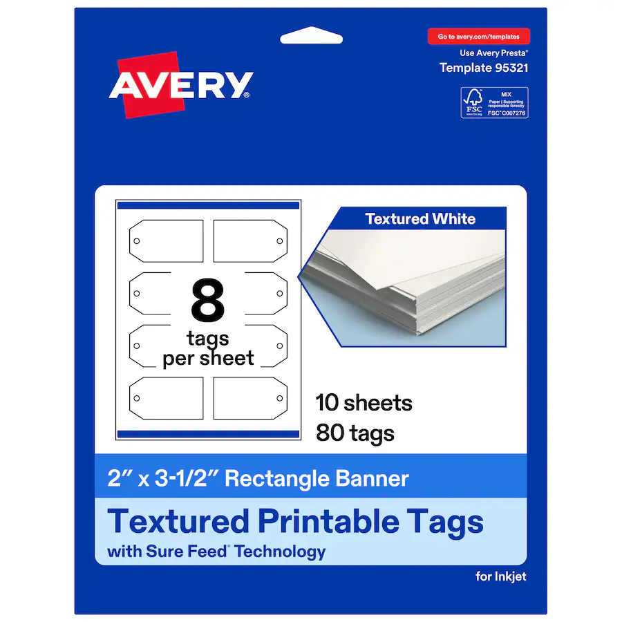 Avery Avery® Rectangular Banner Tags , 2
