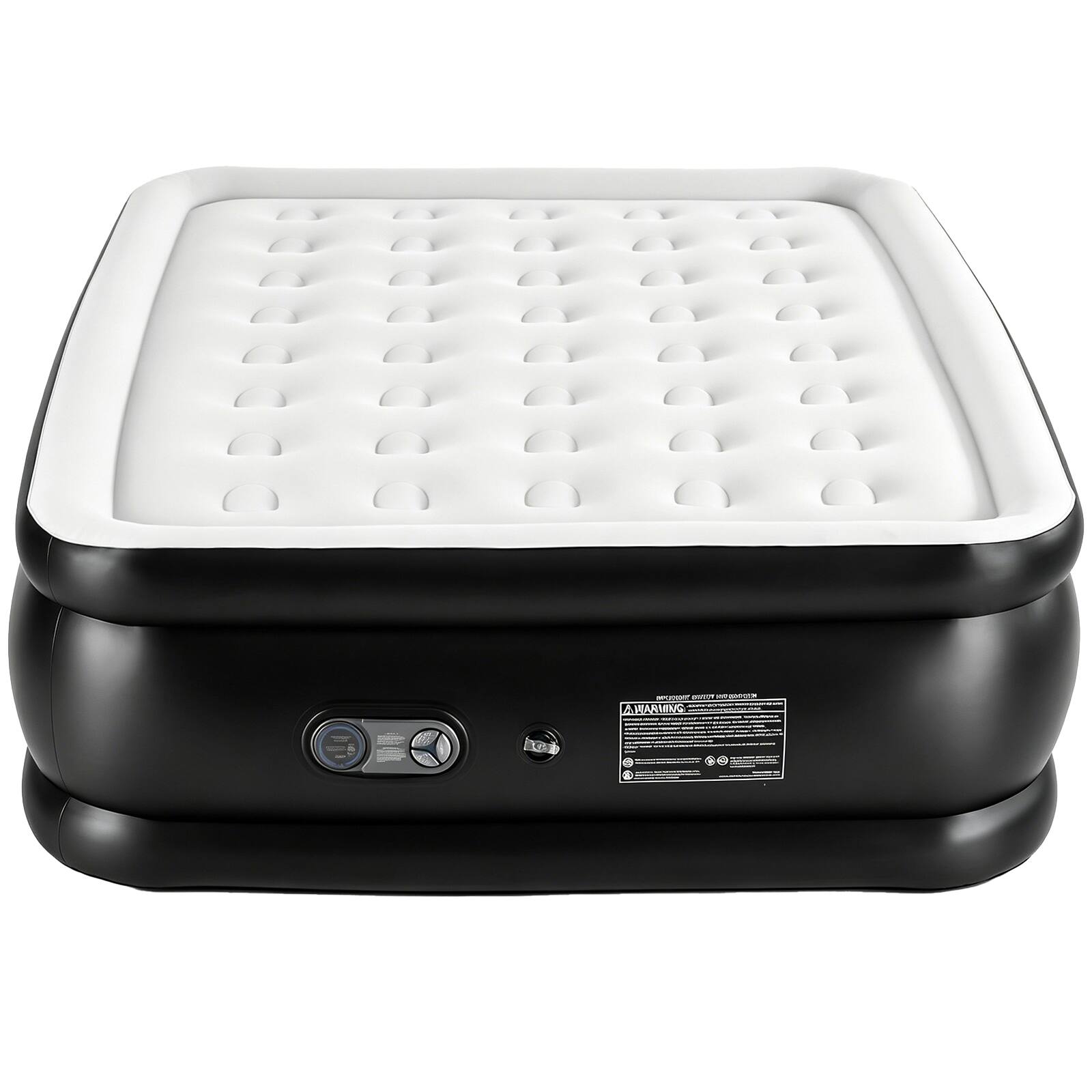 Sweetcrispy 16 inch Air Mattress, Double High Inflatable Raised Air Bed ...