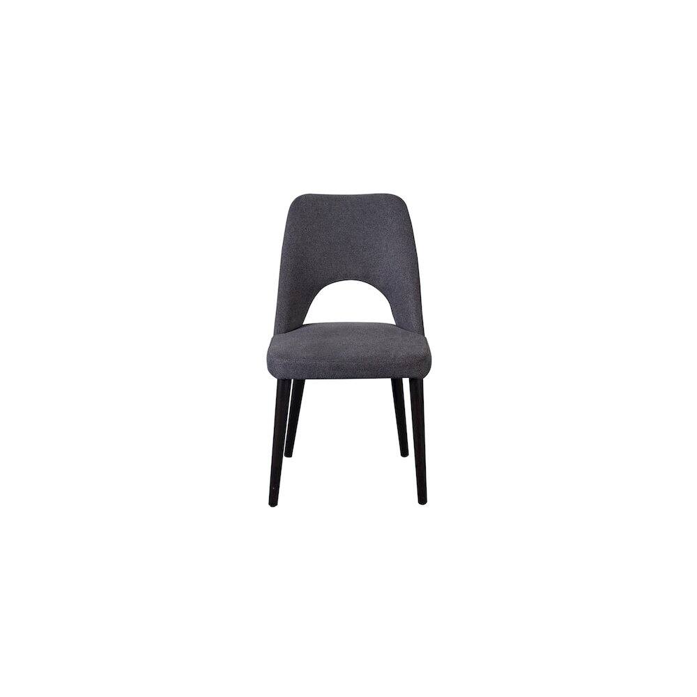 Alt View 2. Porter Designs - Prato Upholstered Dining Chair - Gray.