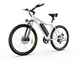 5th Wheel - Discover eBike w/ 43 mi Max Operating Range & 20 mph Max Speed - 26 - White