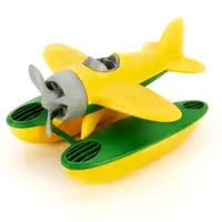 Green Toys - Green Toys: Yelloe Seaplane Floating Water & Bathtime Toy - Front_Zoom