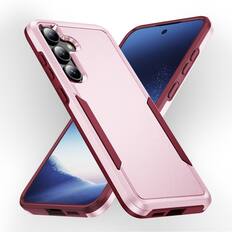 Front. Entronix - Entronix Case Compatible with Galaxy A16 - Soft-Touch Dual-Layer Sleek Cover - Pink.