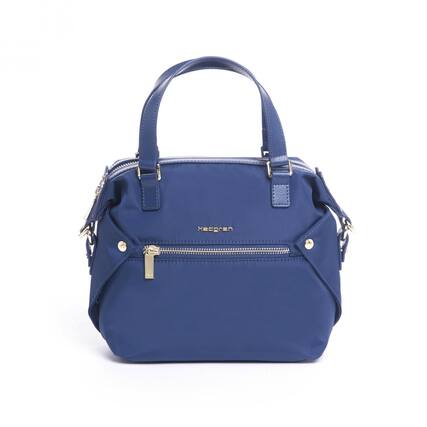 Front. Hedgren - Hedgren Prisma Spectral Handbag Dress Blue - Dress Blue.