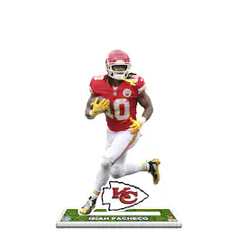 UPI Marketing - Isiah Pacheco Kansas City Chiefs 12'' Player Standee Desktop Display - Multicolor