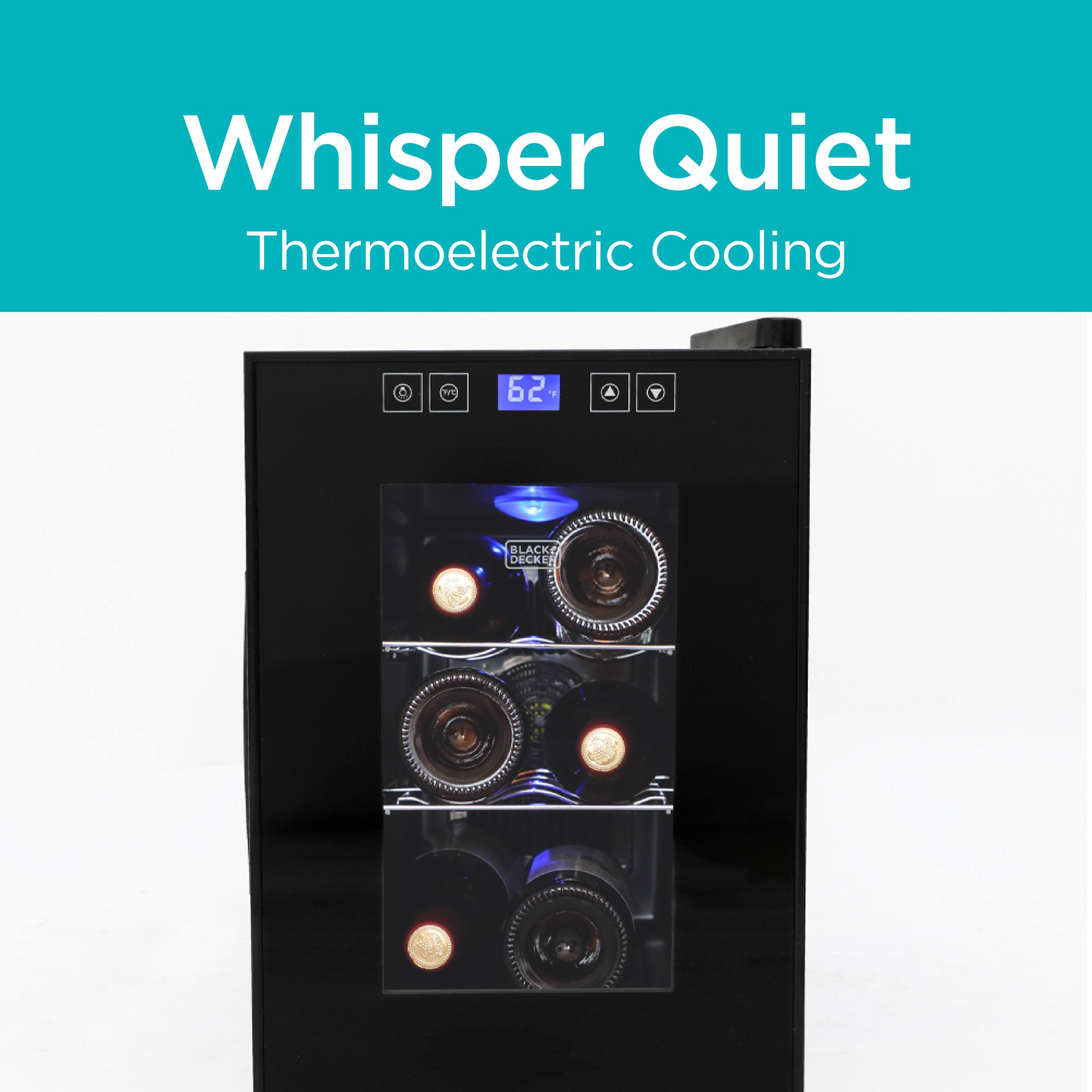 Whisper Quiet  
Thermoelectric Cooling  

62°F