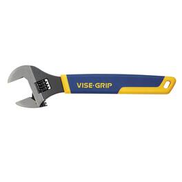 Irwin - Vise-Grip 1-1/2 in. Metric and SAE Adjustable Wrench 12 in. L 1 pc