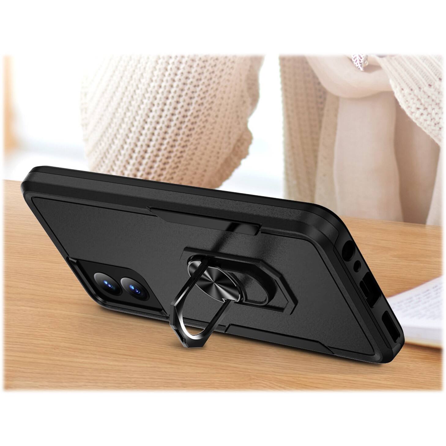 Alt View 17. SaharaCase - Raider Series ArmorPro Case for Motorola G Power 5G (2024) - Black.