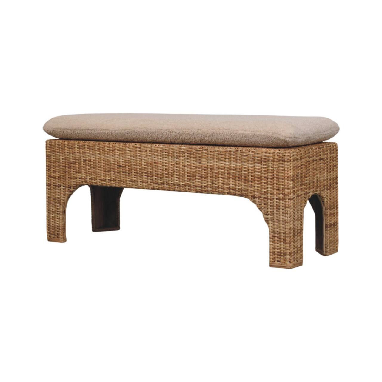 Left. Artisan Furniture - Artisan Furniture, Rattan Harmony,soft cushioned seat - Brown.