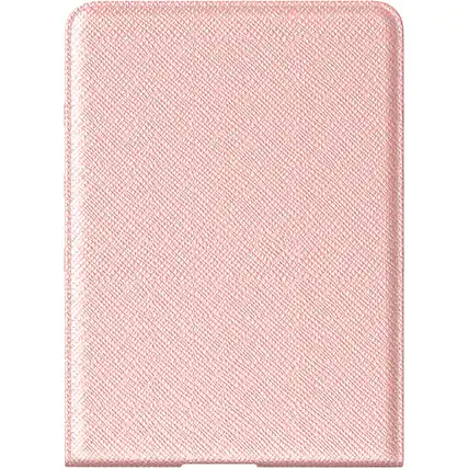 Front. SaharaCase - Indy Series Vertical Folio Case for Amazon Kindle Paperwhite (2024) and Colorsoft - Pink.