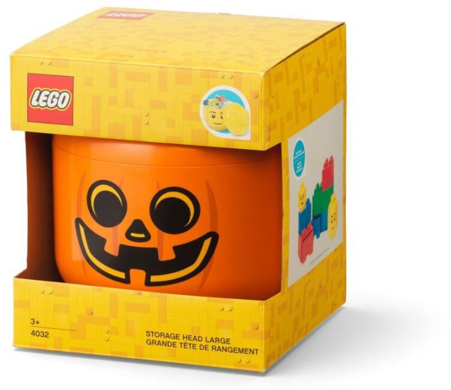 LEGO  
3+  
4032  
STORAGE HEAD LARGE  
GRANDE TÊTE DE RANGEMENT