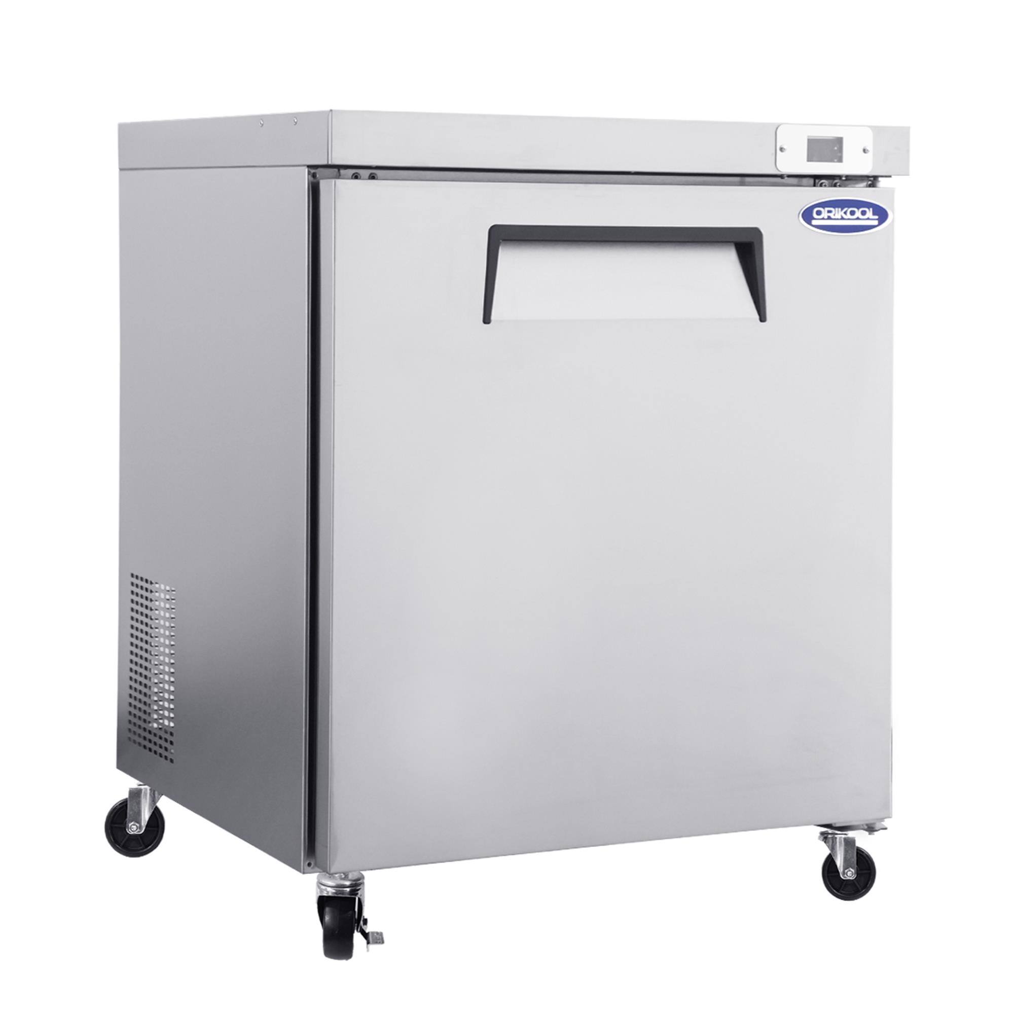 Front. Boyel Living - Silver Undercounter Commercial Chest Freezer 60 Cuft 240-in L x 276-in W x 343-in H - Silver.