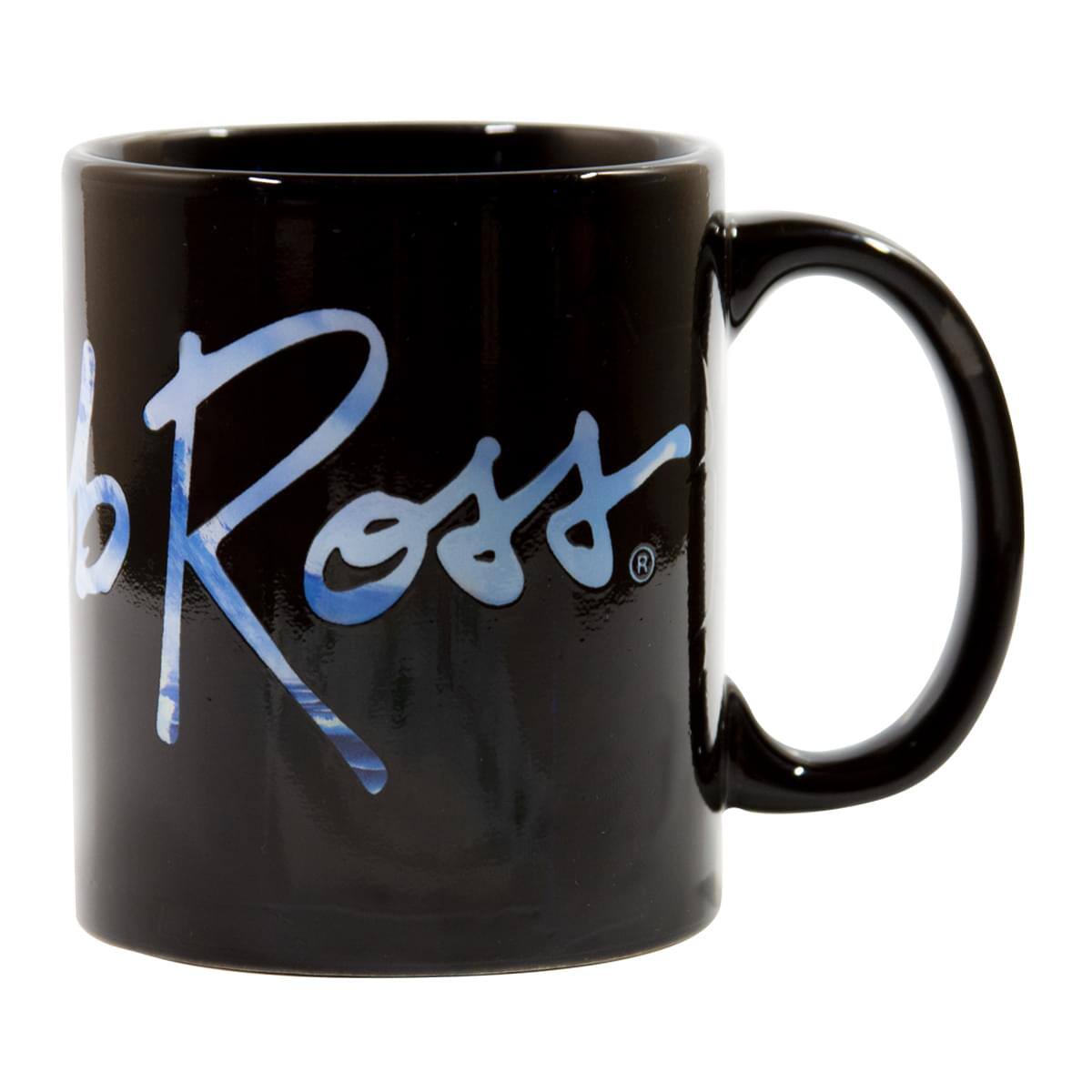 Alt View 1. Surreal Entertainment - Bob Ross Exclusive Color Change Ceramic Coffee Mug 12 ounces - White.