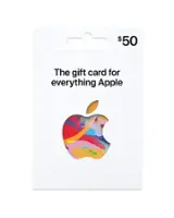 $50 Apple Gift Card - App Store, Apple Music, iTunes, iPhone, iPad, AirPods, accessories, and more - Front_Zoom