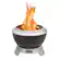Alt View 11. Cuisinart - 19.5" Cleanburn Smokeless Fire Pit - Black.