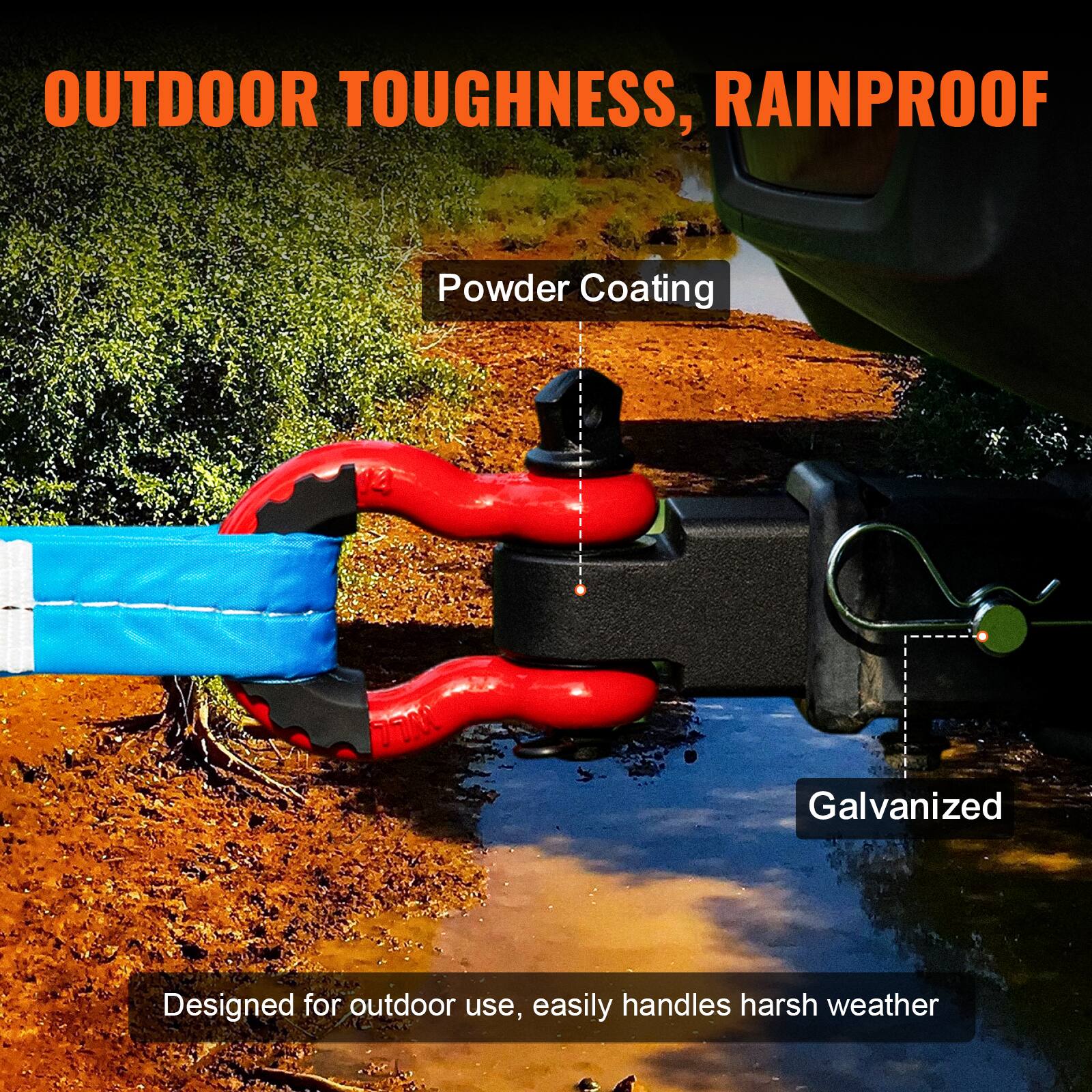 OUTDOOR TOUGHNESS, RAINPROOF

Powder Coating

Galvanized

Designed for outdoor use, easily handles harsh weather