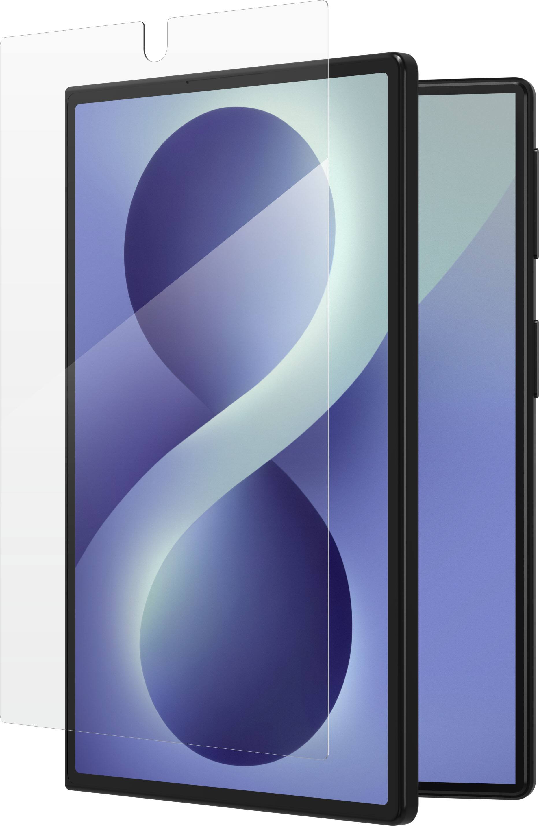 Left. ZAGG - Glass Elite Screen Protector for Samsung Galaxy Z Fold8 - Clear.
