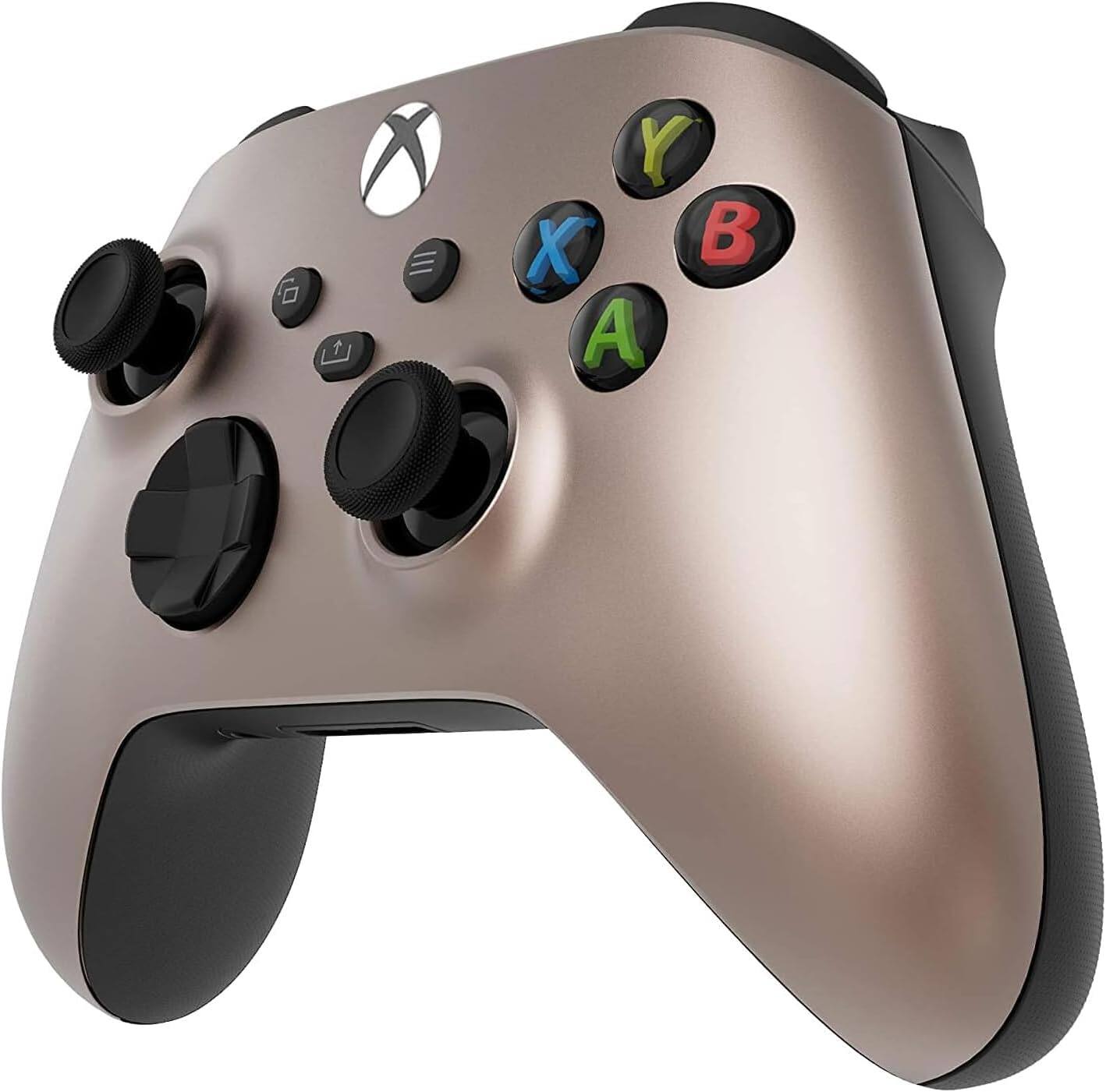 Angle. Custom Controllerzz - Custom Wireless Controller for Xbox Series X|S, Xbox One, & PC - Rose Gold.
