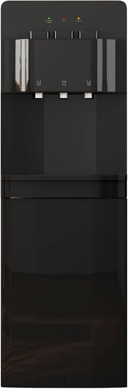 Alt View 1. Circus Cirle - Bottom-fill Water Dispenser - Triple Temperature Mode, with Child Lock and Anti-Scald Feature, Black - BLACK.