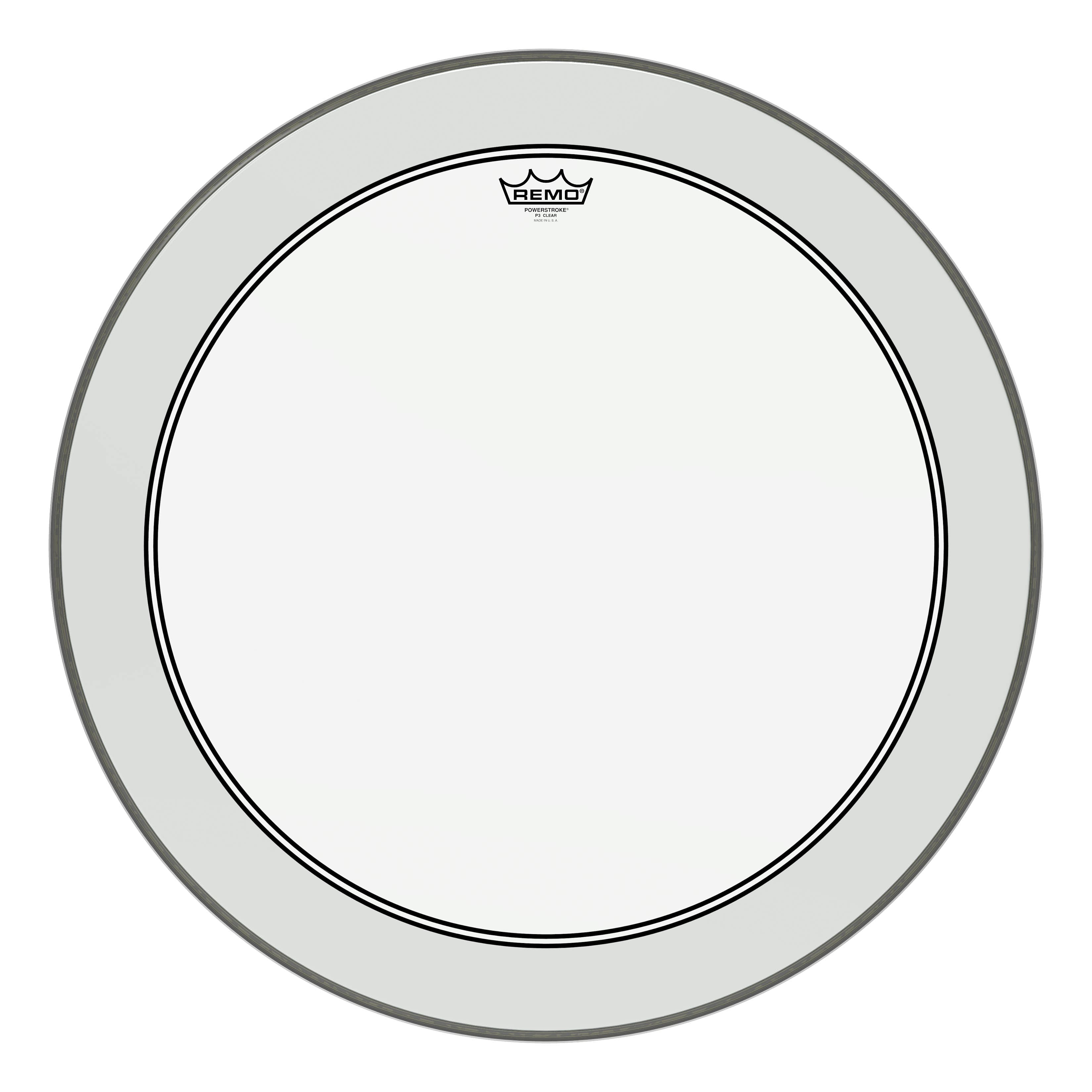 Remo - Bass, Powerstroke 3, Clear, 26 Diameter, 2-1/2 Impact Patch price history on PriceWatchPro
