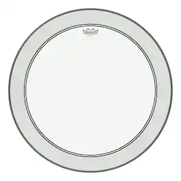 Remo - Powerstroke 3 Clear 26-Inch Bass Drumhead with 1-Ply 10-Mil Film and Balanced Response Tone Control
