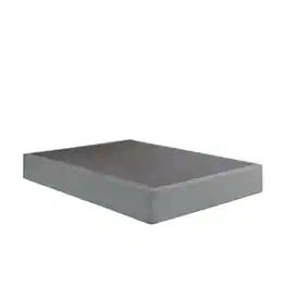 Manhattan Lane - Dio 9 Inch Twin Folding Mattress Foundation Base, Polyester, Metal Frame - Gray
