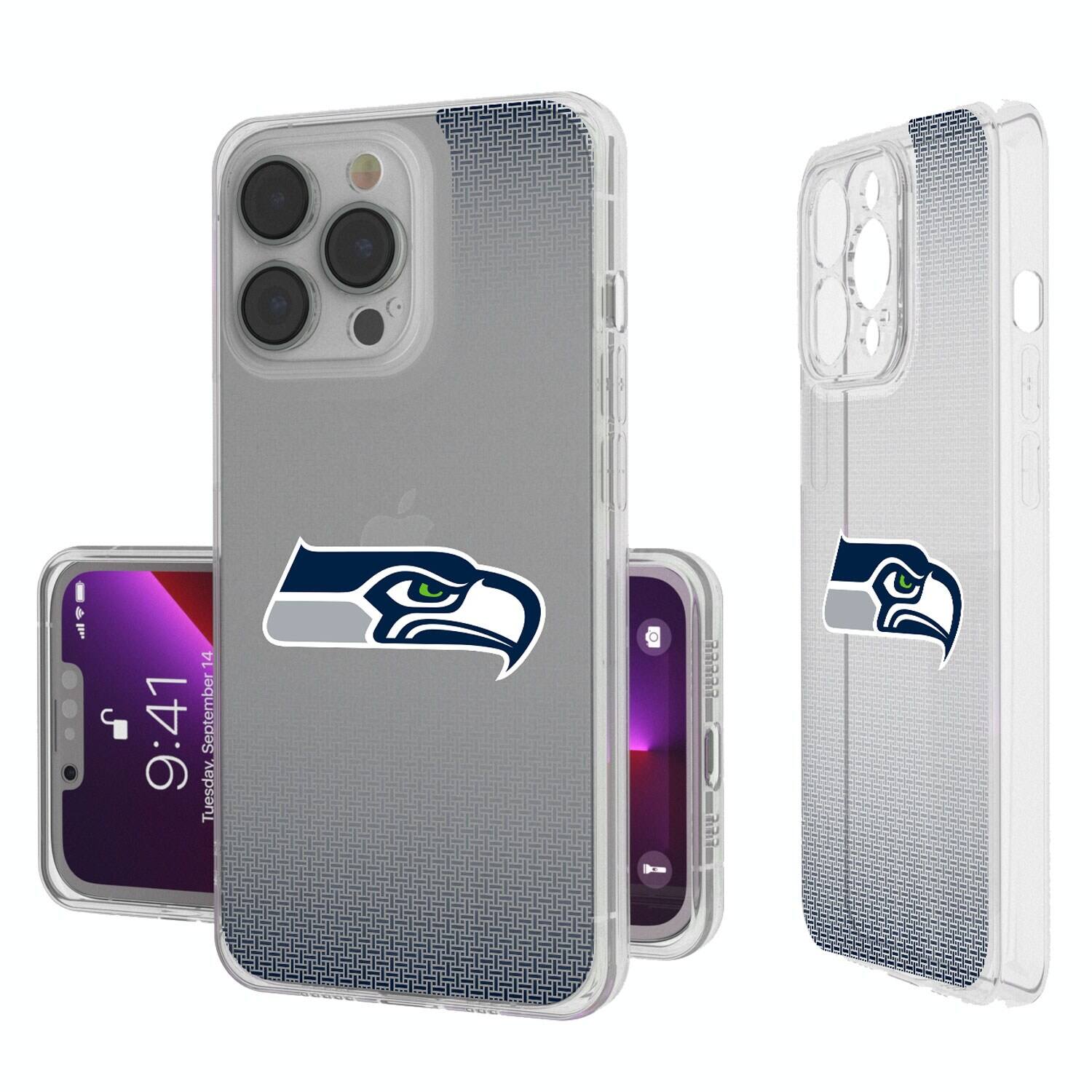 Keyscaper - NFL - Seattle Seahawks Linen Logo iPhone Clear Case - 14 Pro Max - Multicolor price history on PriceWatchPro