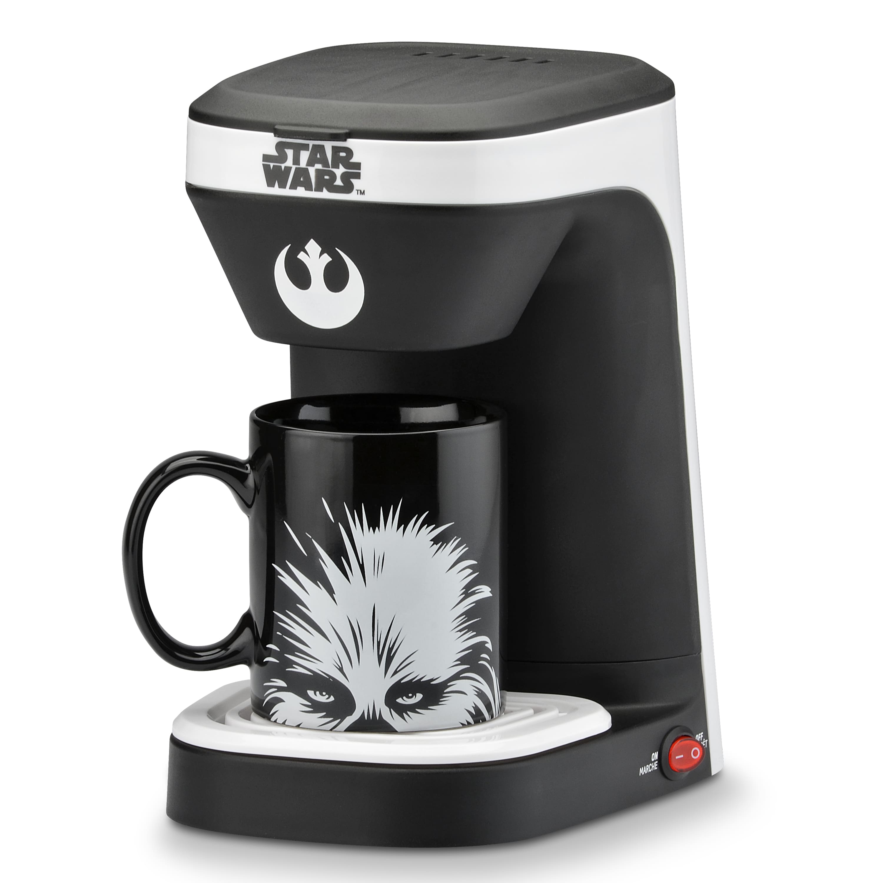 Star Wars - Chewbacca 1 Cup Coffee Maker with Mug - Black