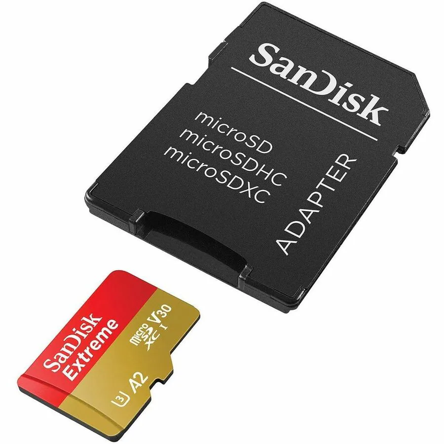 SanDisk microSD microSDHC microSDXC ADAPTER  
SanDisk Extreme microSDXC A2 V30