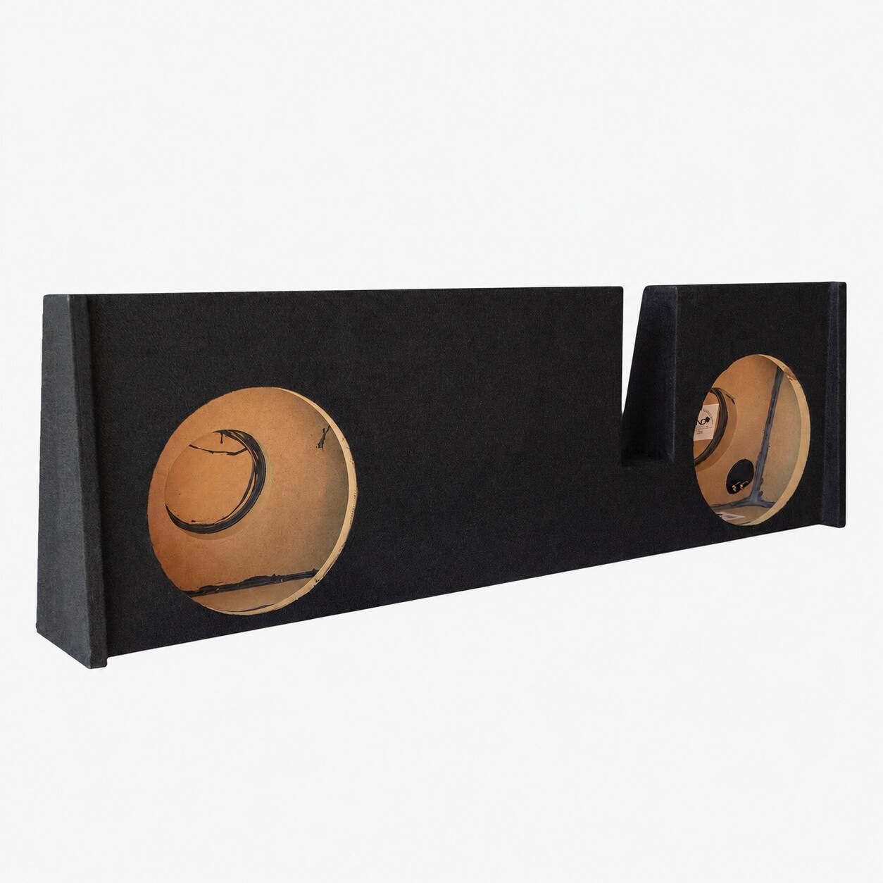 Alt View 1. SoundBox - SoundBox LCE-F007/12D, Ford F150 Extended Cab Dual 12 Subwoofer Enclosure, 2009-2014.