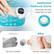 Additional Pedicure Stone
Effectively remove dead skin on heel
Before
Dry and cracked
After
Smooth and elastic