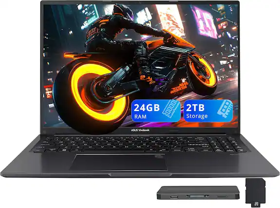 ASUS Vivobook
24GB RAM
2TB Storage