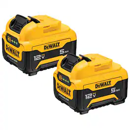 Dewalt - 12V MAX 5Ah Battery 2-Pack (DCB126-2)